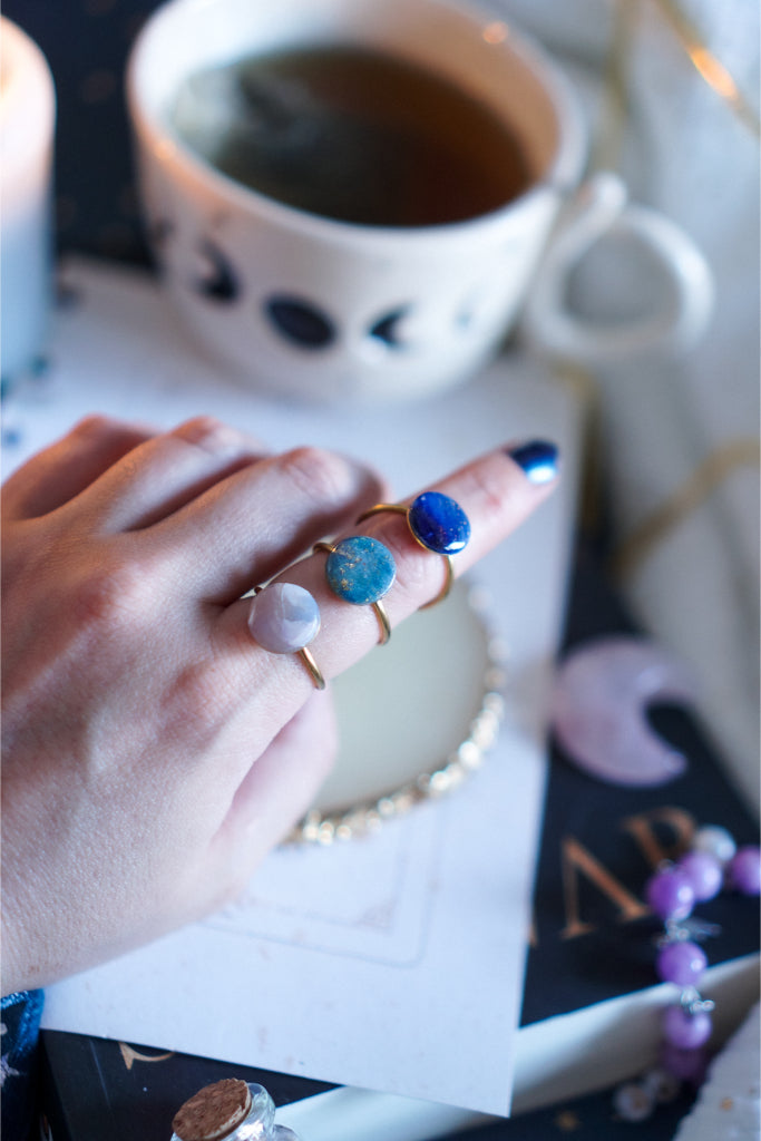 The Circle Stone Ring