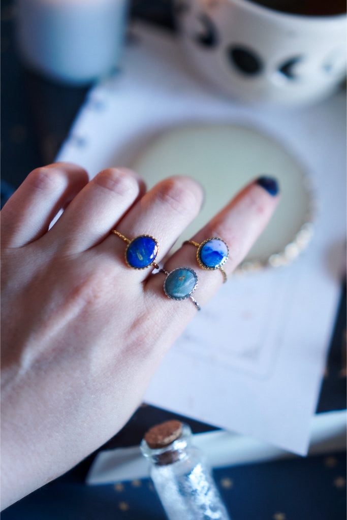 The Moon Stone Ring