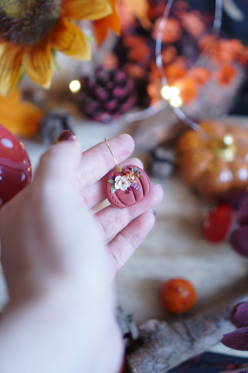 The Floral Pumpkin