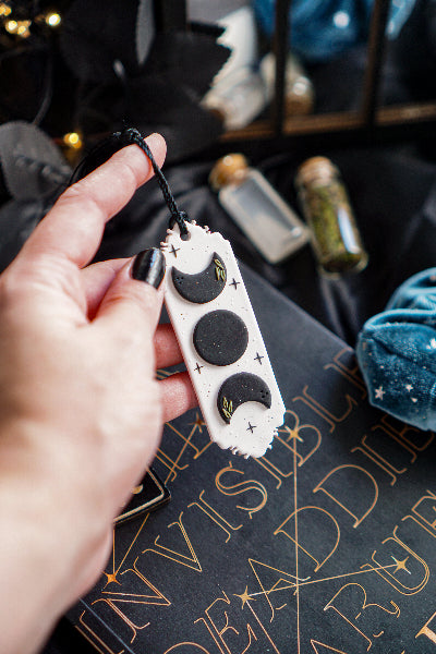 White Moon - Bookmark