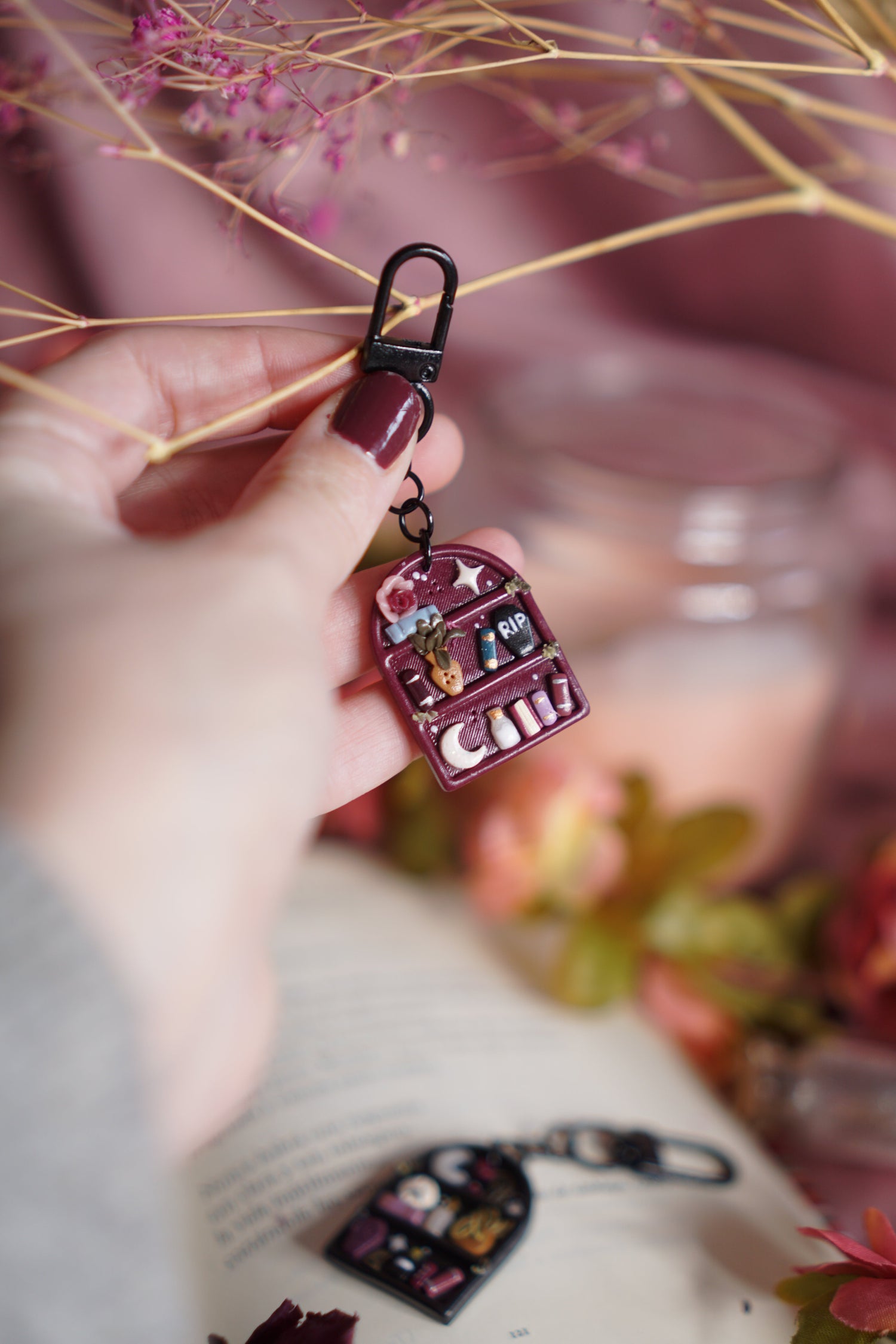 Puntos de libro y llaveros