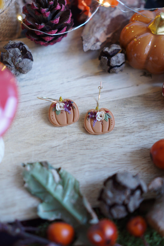 The Floral Pumpkin